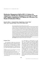 thumnail for Albert et al. - 2003 - Medication Management Skill in HIV I. Evidence fo.pdf