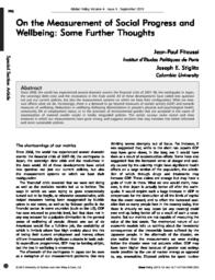 thumnail for On the Measurement of Social Progress and Wellbeing.pdf