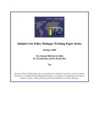 thumnail for IPD_WP_Tax_System_Reform_in_India.pdf