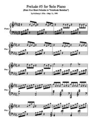 thumnail for Prelude__5_for_Solo_Piano.pdf