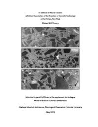 thumnail for Lowry_R_HPThesis__In_Defense_of_Natural_Cement_2013.pdf