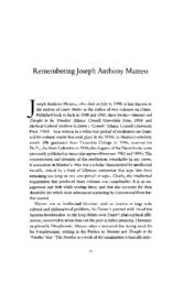 thumnail for 1998_Remembering_Joseph_Mazzeo.pdf