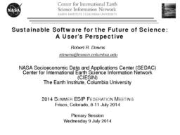 thumnail for DownsSustainableSoftwareFinal20140709.pdf