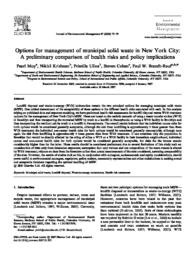 thumnail for CohenArticle-Options_for_Management_of_Municipal_Solid_Waste_in_NYC.pdf