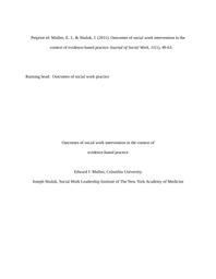 thumnail for Outcomes_of_social_work_intervention.doc