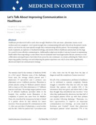 thumnail for cmr_Improving_communication_in_healthcare.pdf