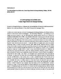 thumnail for Debaene-2013_Critique_Stocking.pdf