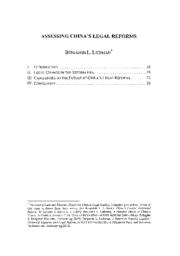 thumnail for Assessing_China_s_Legal_Reforms.pdf