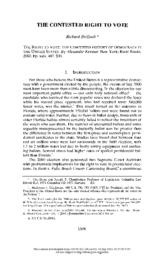 thumnail for Review_The_Contested_Right_to_Vote.pdf