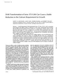 thumnail for 1984 Nicholson, N., Chen, S. Blanck, G., and Pollack, R., _Calcium and transformation,_ J Cell Biol.pdf