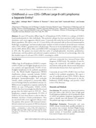 thumnail for Coffey A et al. CD5+ DLBCL Ann Clin Lab Sci 2015 .pdf