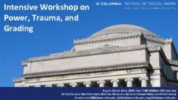 thumnail for Marquart Creswell Baez Garay_Intensive Workshop on Power Trauma and Grading_Day 1 & 2 Slides_ 8_2019.pdf