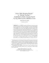 thumnail for Klitzman_From Male Bonding Rituals to Suicide Tuesday.pdf