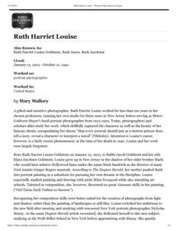 thumnail for Ruth Harriet Louise – Women Film Pioneers Project.pdf
