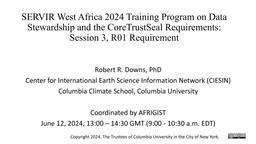 thumnail for DownsSERVIR2024TrainingCTS_R01_20240612.pdf
