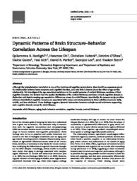 thumnail for Dynamic Patterns of Brain Structure.pdf