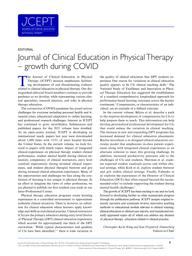thumnail for Wong_Timmerberg_2021_Journal of Clinical Education in Physical Therapy – Growth during COVID.pdf