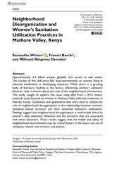 thumnail for Winter et al. - 2019 - Neighborhood Disorganization and Women’s Sanitatio.pdf