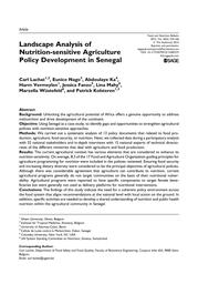 thumnail for Lachat et al. - 2015 - Landscape Analysis of Nutrition-sensitive Agricult.pdf