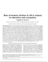 thumnail for Rate of memory decline in AD is realted to edu.pdf