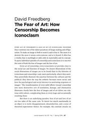 thumnail for Freedberg - The Fear of Art How Censorship Becomes Iconoclasm.pdf
