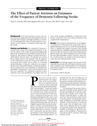 thumnail for Desmond et al. - 1998 - The Effect of Patient Attrition on Estimates of th.pdf