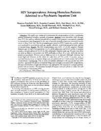 thumnail for HIV seroprevalence among homeless patients admitted to a psychiatric inpatient unit.pdf