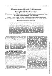 thumnail for Wang et al. - 1970 - Human-Mouse Hybrid Cell Lines and Susceptibility t.pdf