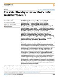thumnail for 2023 Schneider. state of food systems FSCI Nat Food.pdf