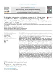 thumnail for Tsapanou et al. - 2017 - Sleep quality and duration in relation to memory i.pdf