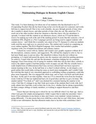 thumnail for Jones_2021_Maintaining Dialogue in Remote English Classes.pdf