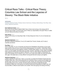 thumnail for CRT2-2022-CriticalRaceTheory,ColumbiaLawSchoolandtheLegaciesofSlaveryTheBlackMaleInitiative.pdf