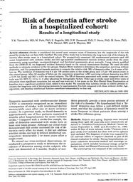 thumnail for Tatemichi et al. - Results of a longitudinal study.pdf