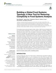 thumnail for Marshall et al. - 2021 - Building a Global Food Systems Typology A New Too.pdf
