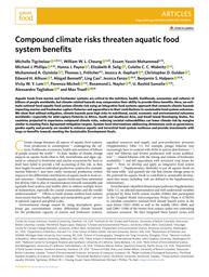 thumnail for Tigchelaar et al. - 2021 - Compound climate risks threaten aquatic food syste.pdf