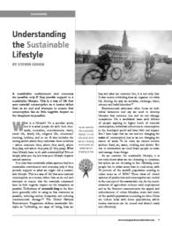 thumnail for Article_Understanding the Sustainable Lifestyle.pdf
