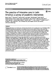 thumnail for Castro-2018-The practice of intensive care in.pdf