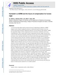 thumnail for Klitzman_Kamakahi vs ASRM and the future of compensation for human eggs.pdf