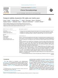 thumnail for Tenke et al. - 2018 - Temporal stability of posterior EEG alpha over twe.pdf