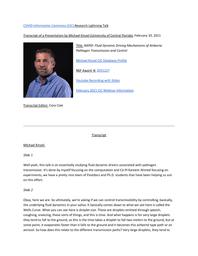 thumnail for Michael Kinzel, University of Central Florida.pdf