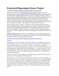 thumnail for Federated Department Stores Project.pdf