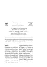 thumnail for Zajfman et al. - 2003 - High resolution mass spectrometry using a linear e.pdf