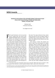 thumnail for Cook_2021_Remarks by the Recipient of the 2020 MEM Lifetime Achievement Award Given at.pdf