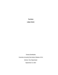 thumnail for Santibanez_Tamara_The Brick.pdf