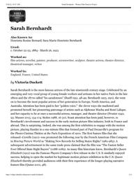 thumnail for Sarah Bernhardt – Women Film Pioneers Project.pdf