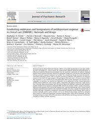 thumnail for Trivedi et al. - 2016 - Establishing moderators and biosignatures of antid.pdf