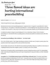 thumnail for Three flawed ideas are hurting international peacebuilding - The Washington Post.pdf