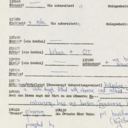 Western questionnaire, answ...