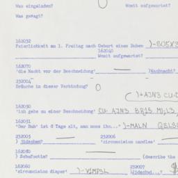 Western questionnaire, answ...