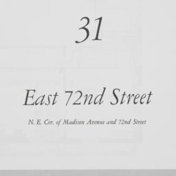 31 E. 72 Street